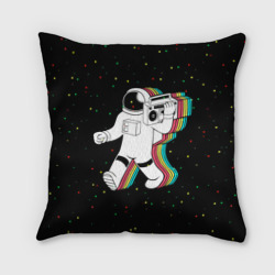 Подушка 3D Космонавт с магнитофоном