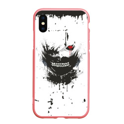 Чехол для iPhone XS Max матовый Kaneki Ken Tokyo Ghoul #1