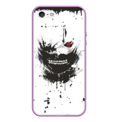 Чехол для iPhone 5/5S матовый Kaneki Ken Tokyo Ghoul #1