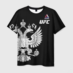 Хабиб Нурмагомедов - герб России – Мужская футболка 3D с принтом купить со скидкой в -26%