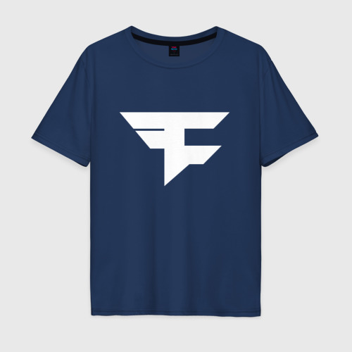 Мужская футболка хлопок Oversize FaZe clan