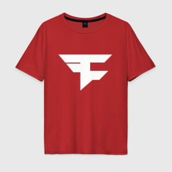 Мужская футболка хлопок Oversize FaZe clan