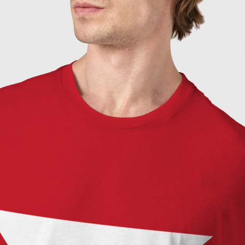 Мужская футболка хлопок FaZe clan, цвет красный - фото 6