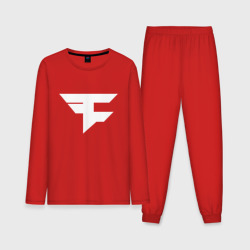 Мужская пижама с лонгсливом хлопок FaZe clan