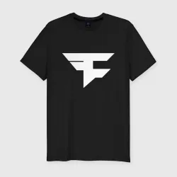 Мужская футболка хлопок Slim FaZe clan