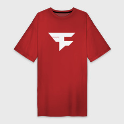 Платье-футболка хлопок FaZe clan