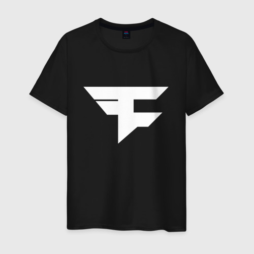 Мужская футболка хлопок FaZe clan, цвет черный