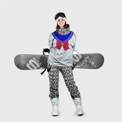 Накидка на куртку 3D Матроска Сэйлор для косплея - фото 2