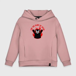 Детское худи Oversize хлопок Kumamon славит