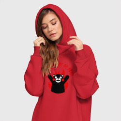 Платье-худи хлопок KUMAMON во славу медведя - фото 2