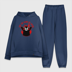 Женский костюм хлопок Oversize Kumamon славит