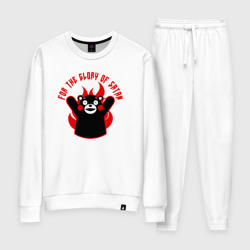 Женский костюм хлопок Kumamon славит