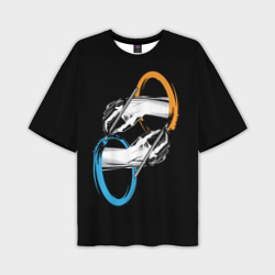 Portal – Мужская футболка oversize 3D с принтом купить со скидкой в -50%