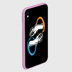 Чехол для iPhone XS Max матовый Portal - фото 2