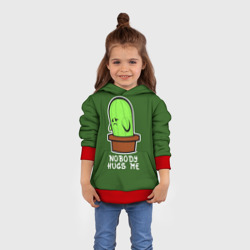 Детская толстовка 3D Nobody Hugs Me - фото 2