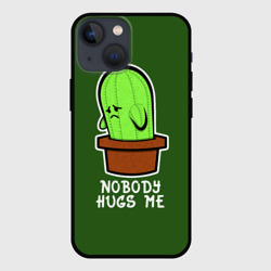 Чехол для iPhone 13 mini Nobody Hugs Me