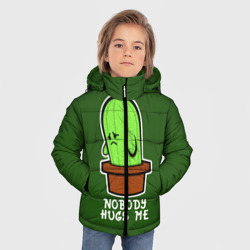 Зимняя куртка для мальчиков 3D Nobody Hugs Me - фото 2