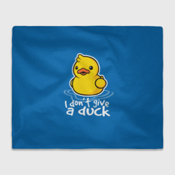 Плед I Don't Give a Duck