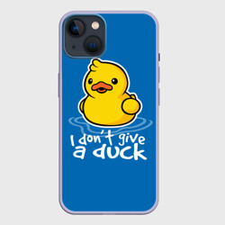 Чехол для iPhone 14 I Don't Give a Duck