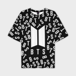 Мужская футболка oversize 3D BTS