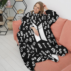 Плед с рукавами BTS - фото 2