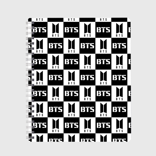 Тетрадь BTS PATTERN, цвет линия