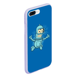 Чехол для iPhone 7Plus/8 Plus матовый Bender Nevermind - фото 2