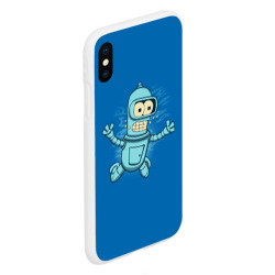 Чехол для iPhone XS Max матовый Bender Nevermind - фото 2