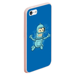 Чехол для iPhone 5/5S матовый Bender Nevermind - фото 2