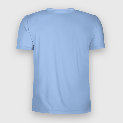 Мужская футболка 3D Slim Трицератопс у Костра, цвет 3D печать - фото 2