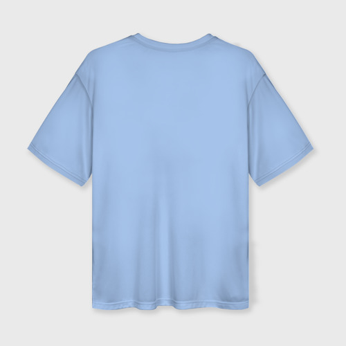 Женская футболка oversize 3D Трицератопс у Костра, цвет 3D печать - фото 2