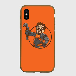 Чехол для iPhone XS Max матовый Freeman