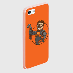 Чехол для iPhone 5/5S матовый Freeman - фото 2