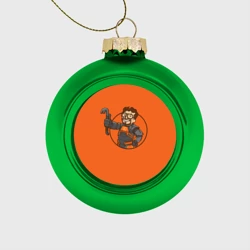 Ёлочный шар стеклянный/пластиковый Freeman