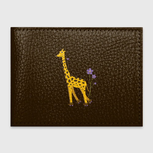 Обложка для студенческого билета Жираф на Роликах