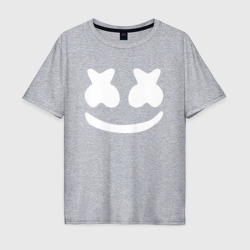 Мужская футболка хлопок Oversize Marshmello