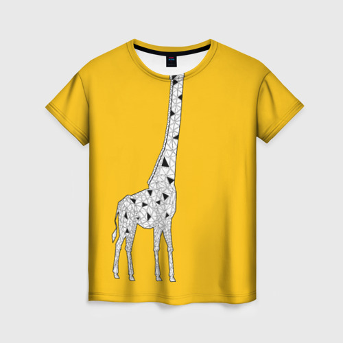 Женская футболка 3D Я Жираф, цвет 3D печать