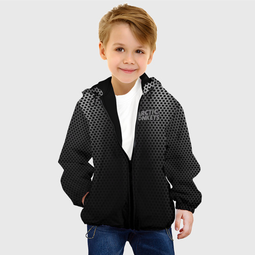 Детская куртка 3D Arctic Monkeys, цвет черный - фото 3