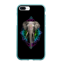 Чехол для iPhone 7Plus/8 Plus матовый Индийский Слон