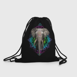 Рюкзак-мешок 3D Индийский Слон
