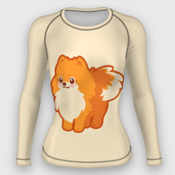 Женский рашгард 3D Шпиц