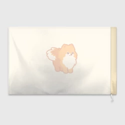 Флаг 3D Шпиц - фото 2