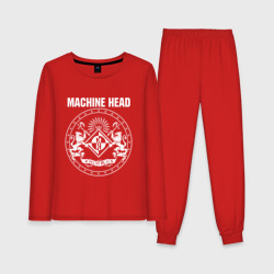 Женская пижама с лонгсливом хлопок Machine Head 4