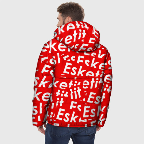 Мужская зимняя куртка 3D Esketit LIL Pump, цвет красный - фото 4