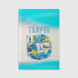 Путешествуй! – Обложка для паспорта матовая кожа с принтом купить со скидкой в -20%