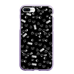 Чехол для iPhone 7Plus/8 Plus матовый BTS BT21 stickers