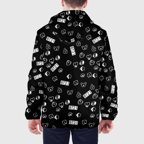 Мужская куртка 3D BTS BT21 stickers, цвет 3D печать - фото 5