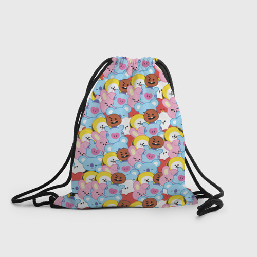 Рюкзак-мешок 3D BTS BT21 STICKERS Фото 01 Рюкзак-мешок 3D BTS BT21 STICKERS Фото 01