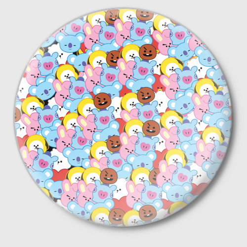 Значок BTS BT21 STICKERS Фото 01 Значок BTS BT21 STICKERS Фото 01