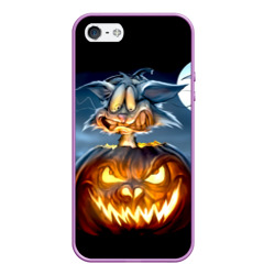 Чехол для iPhone 5/5S матовый Halloween